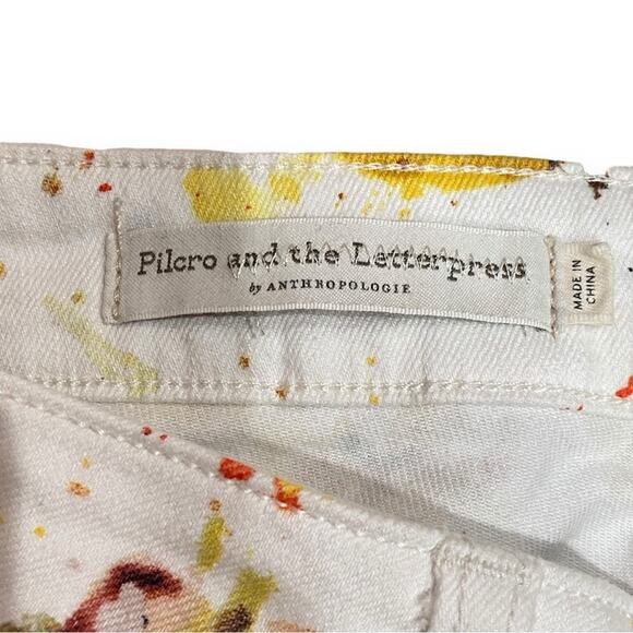 Anthropologie Pilcro Lemon Grove High-Rise Cropped Bootcut Jeans Women’s Size 29 - Picture 9 of 9